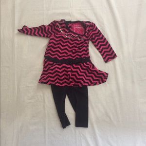 12 month Girls Flapdoodles Outfit
